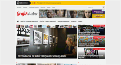 Desktop Screenshot of grafikhaber.net